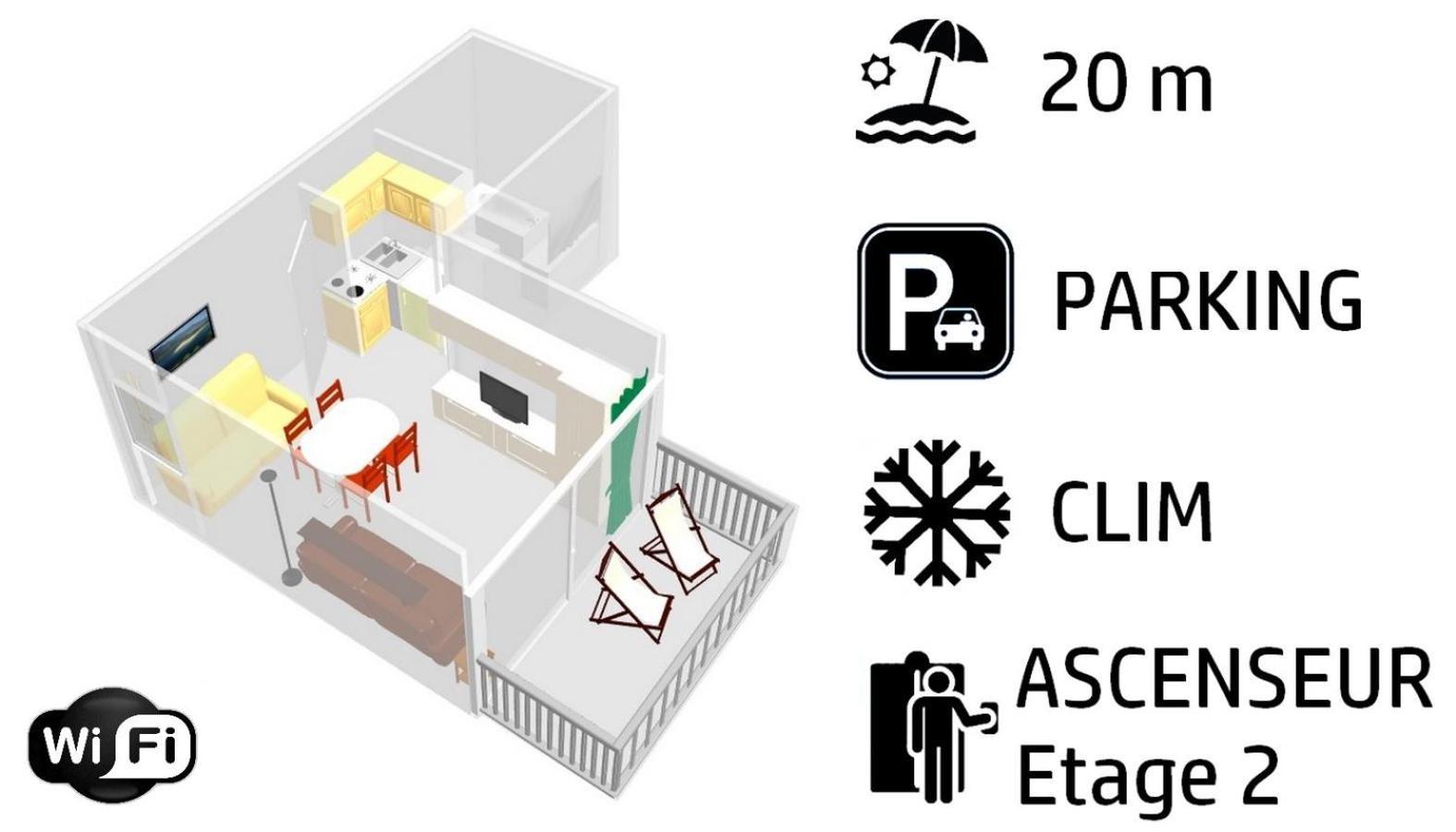 Studio Residence Bona, Vue Hippodrome Et Mer, Clim Hyeres Ngoại thất bức ảnh